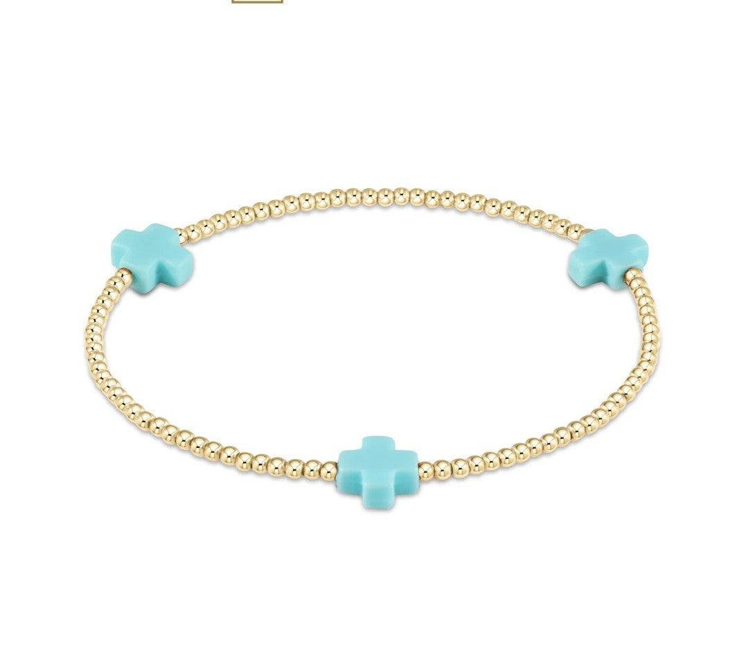 Coastal Cross Bracelet