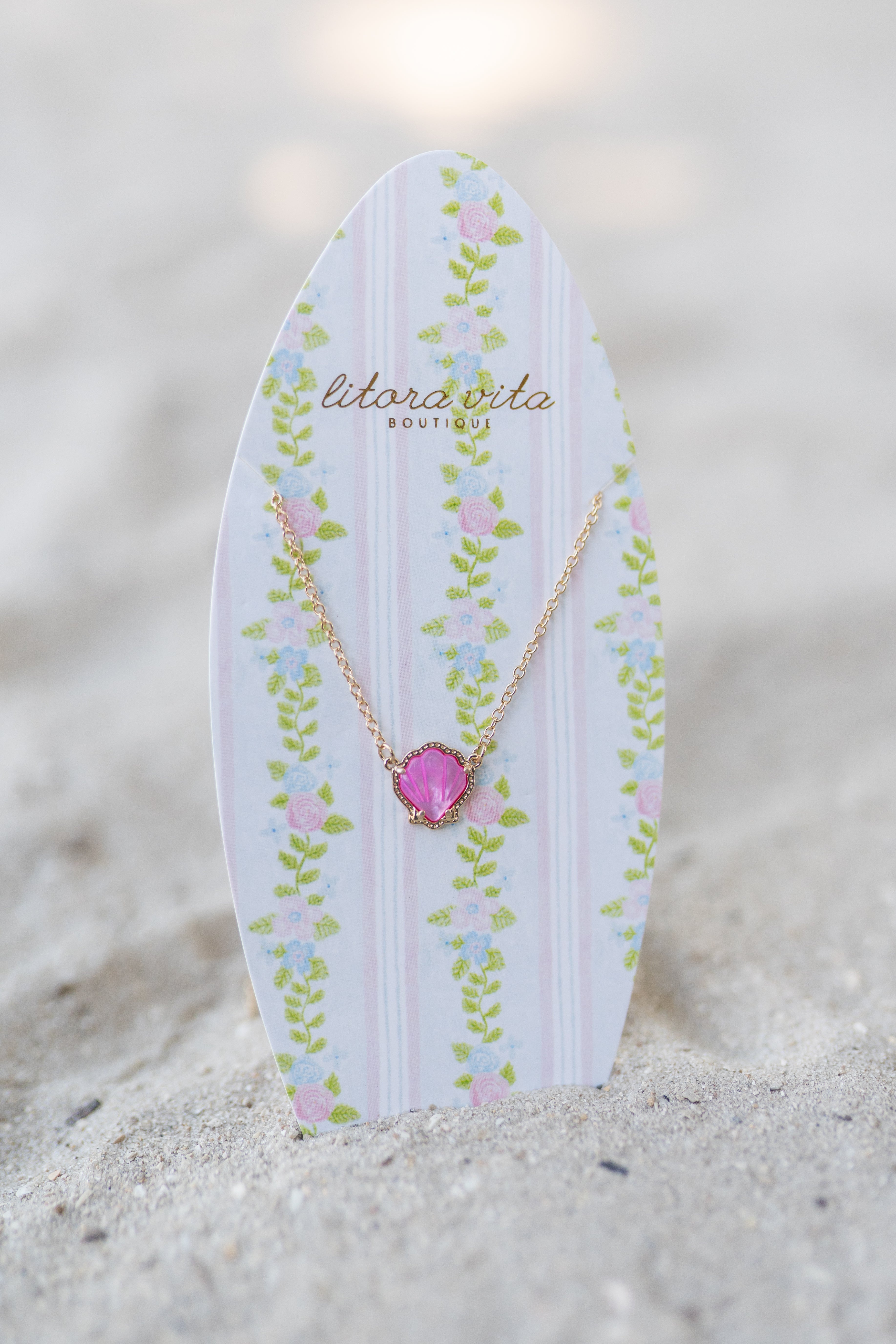 Seashell Sweetheart Necklace