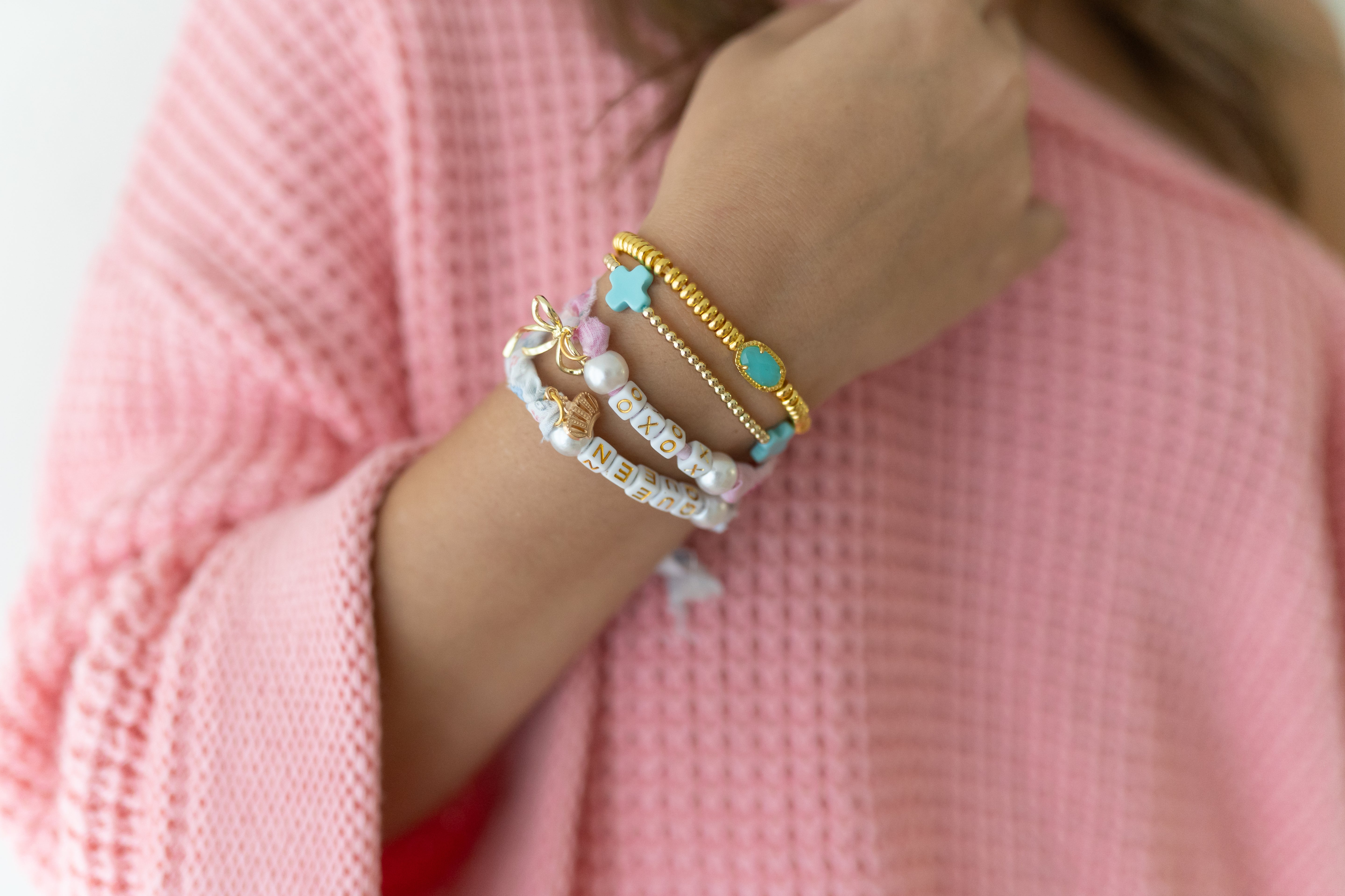 Coastal Cross Bracelet