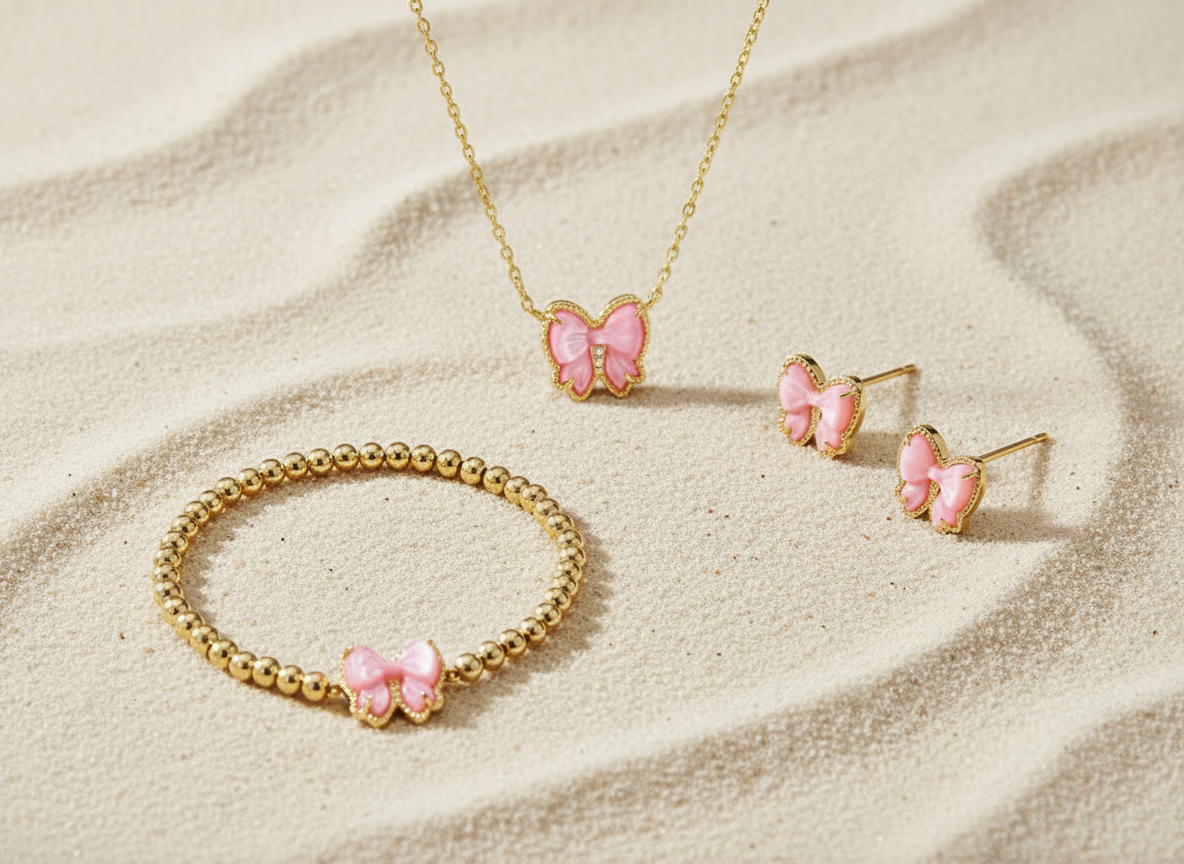 Rosé Bow Set ($71 Value)