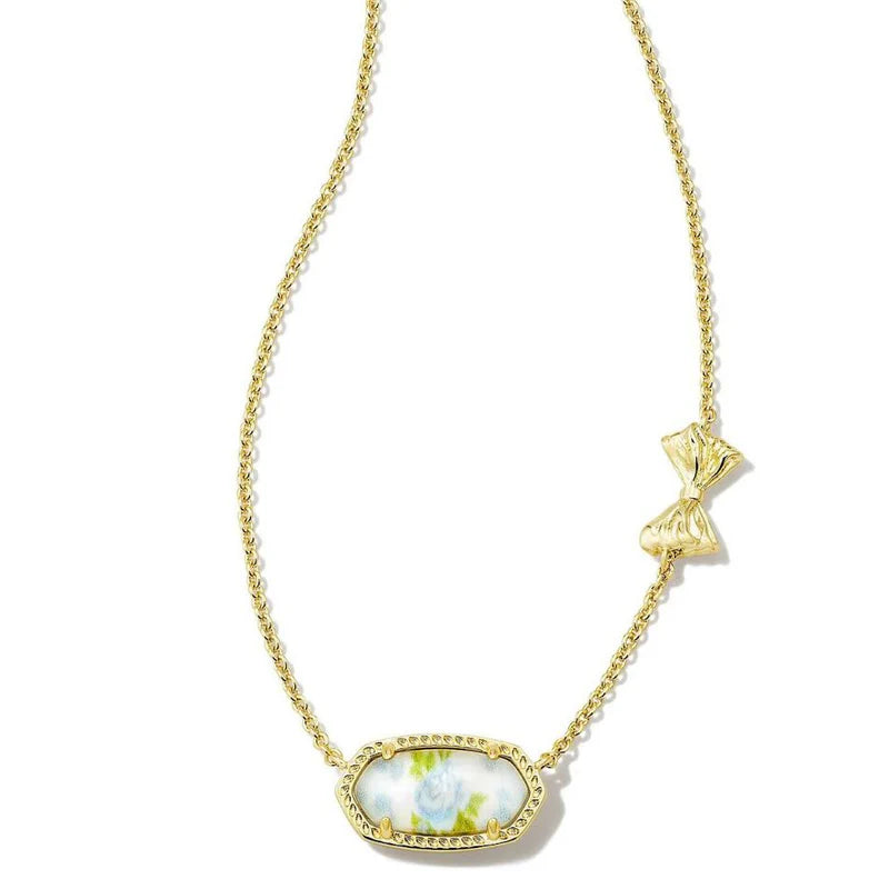 Morning Dew Bow Necklace