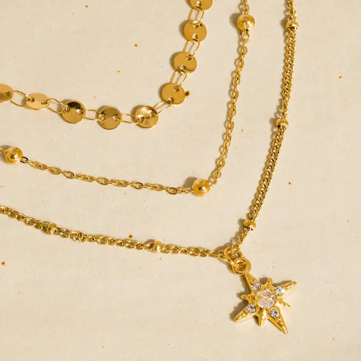 Solara Layered Necklace Set
