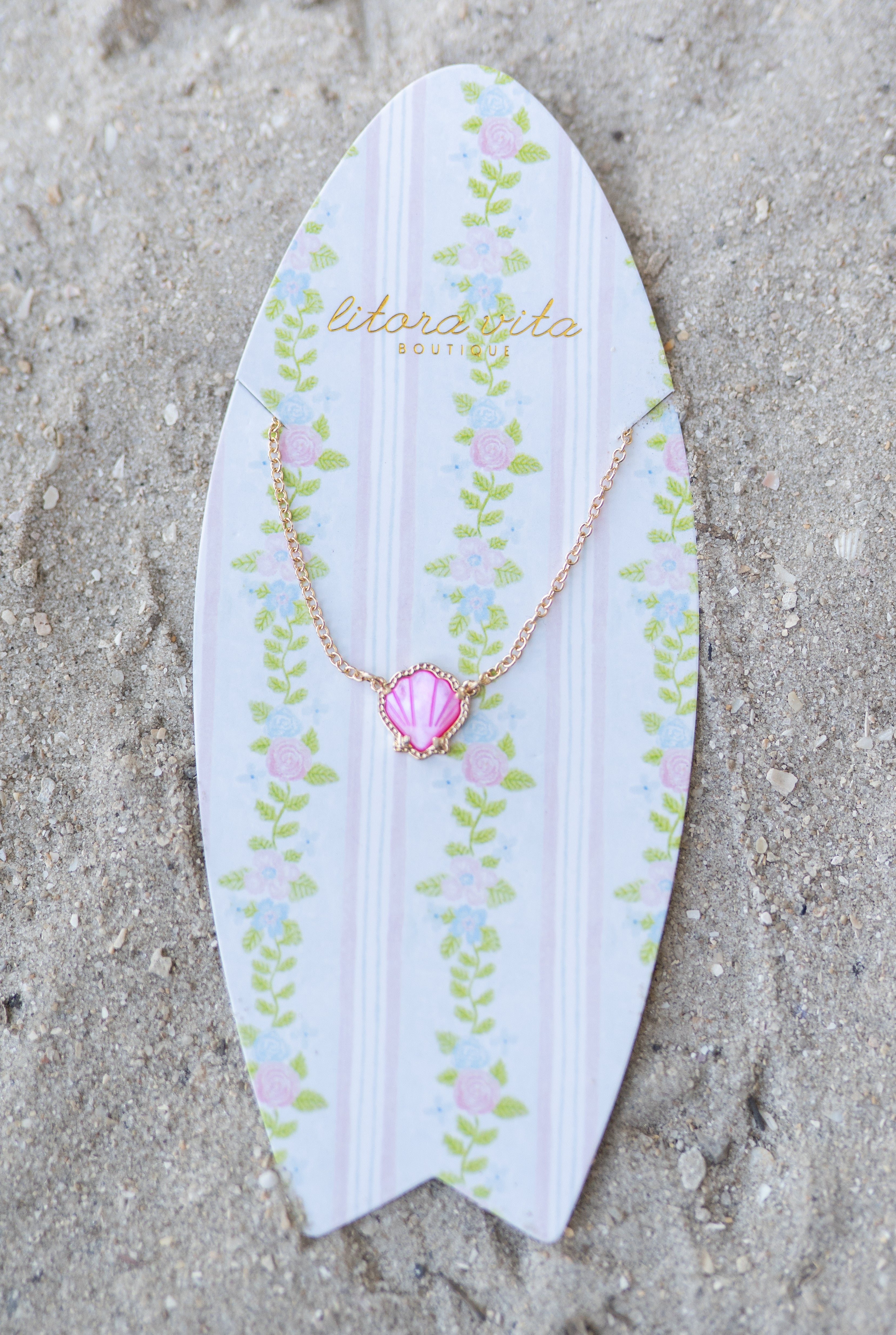 Seashell Sweetheart Necklace
