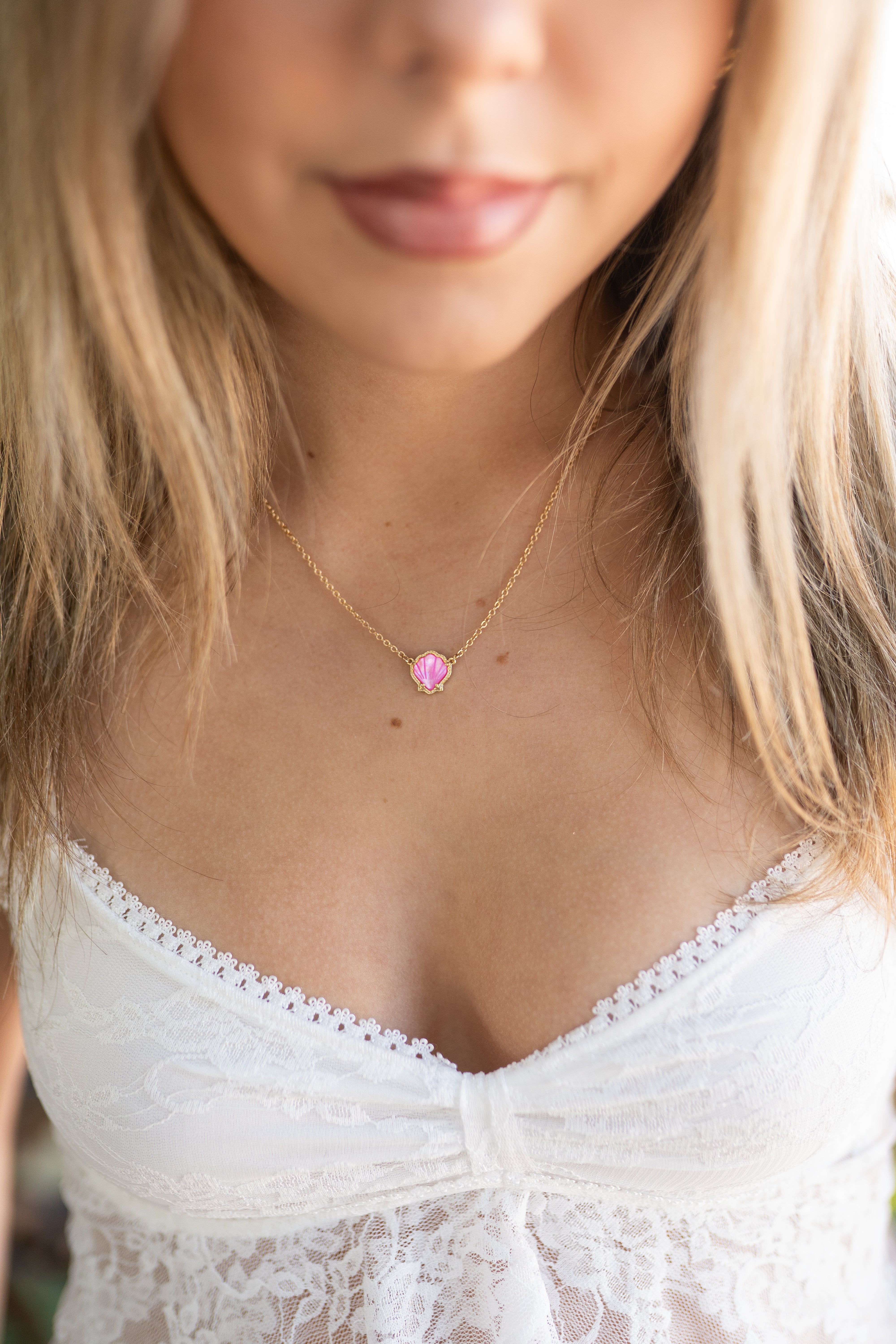 Seashell Sweetheart Necklace