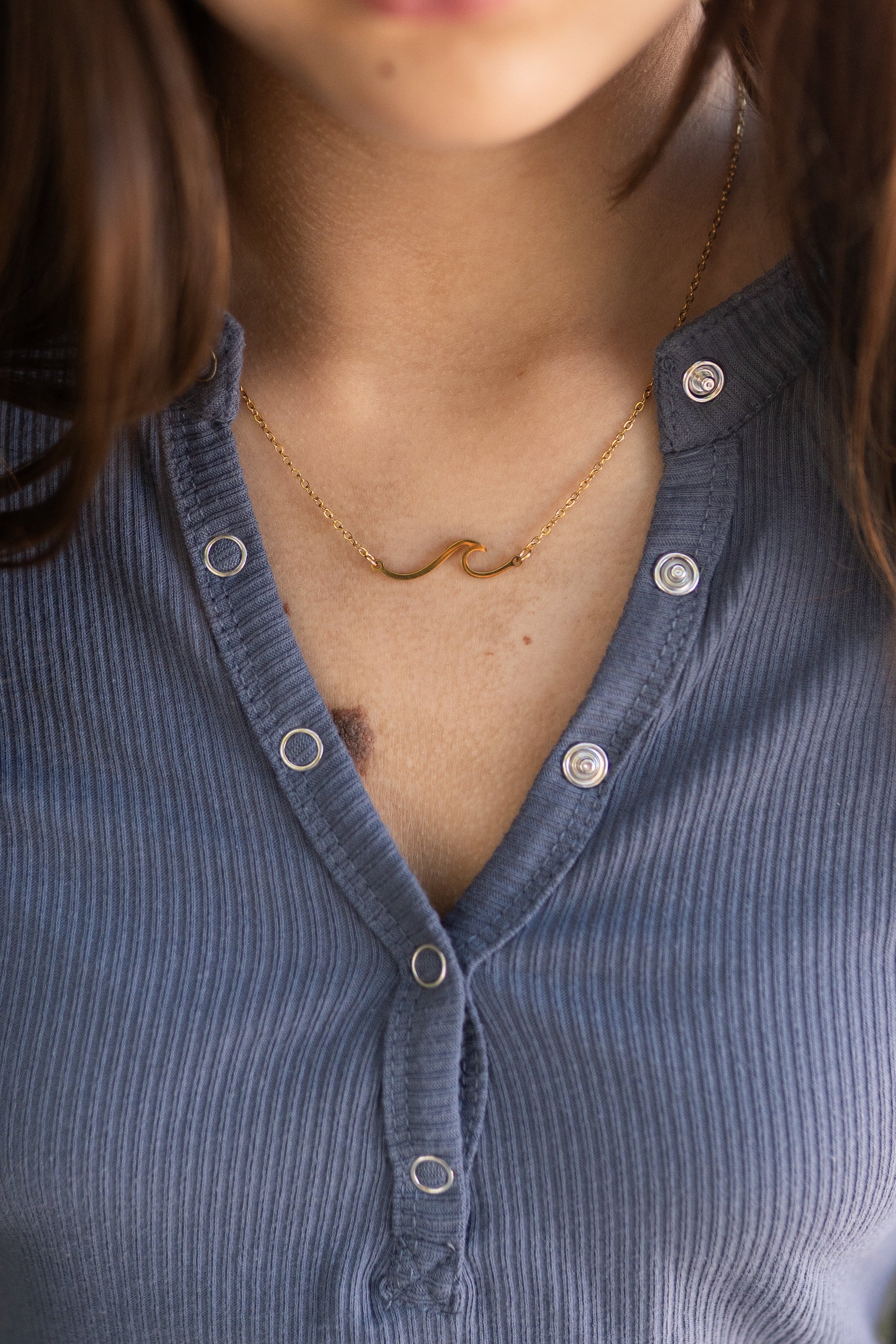Ocean Wave Necklace