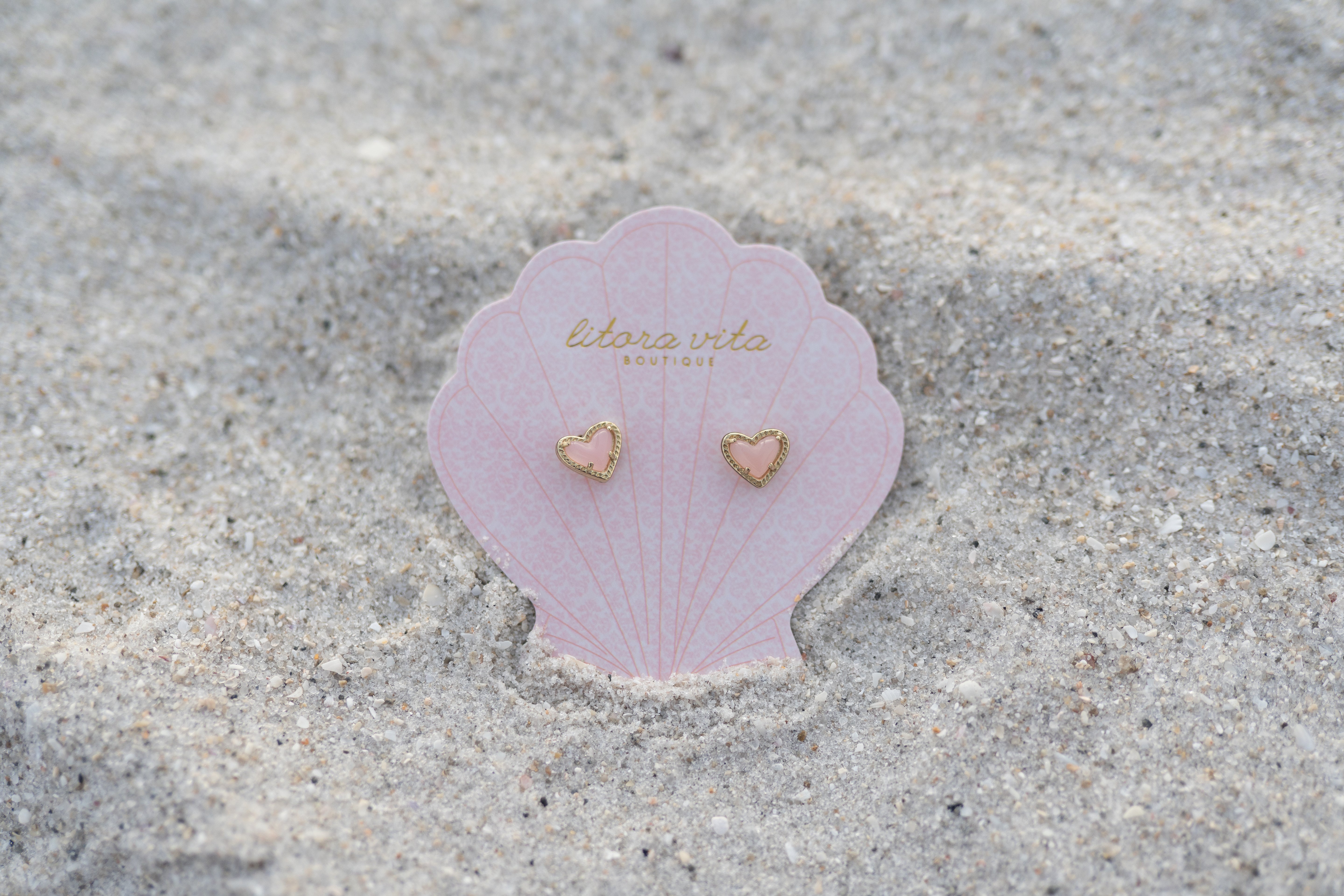 Pretty in Pink Stud Earrings