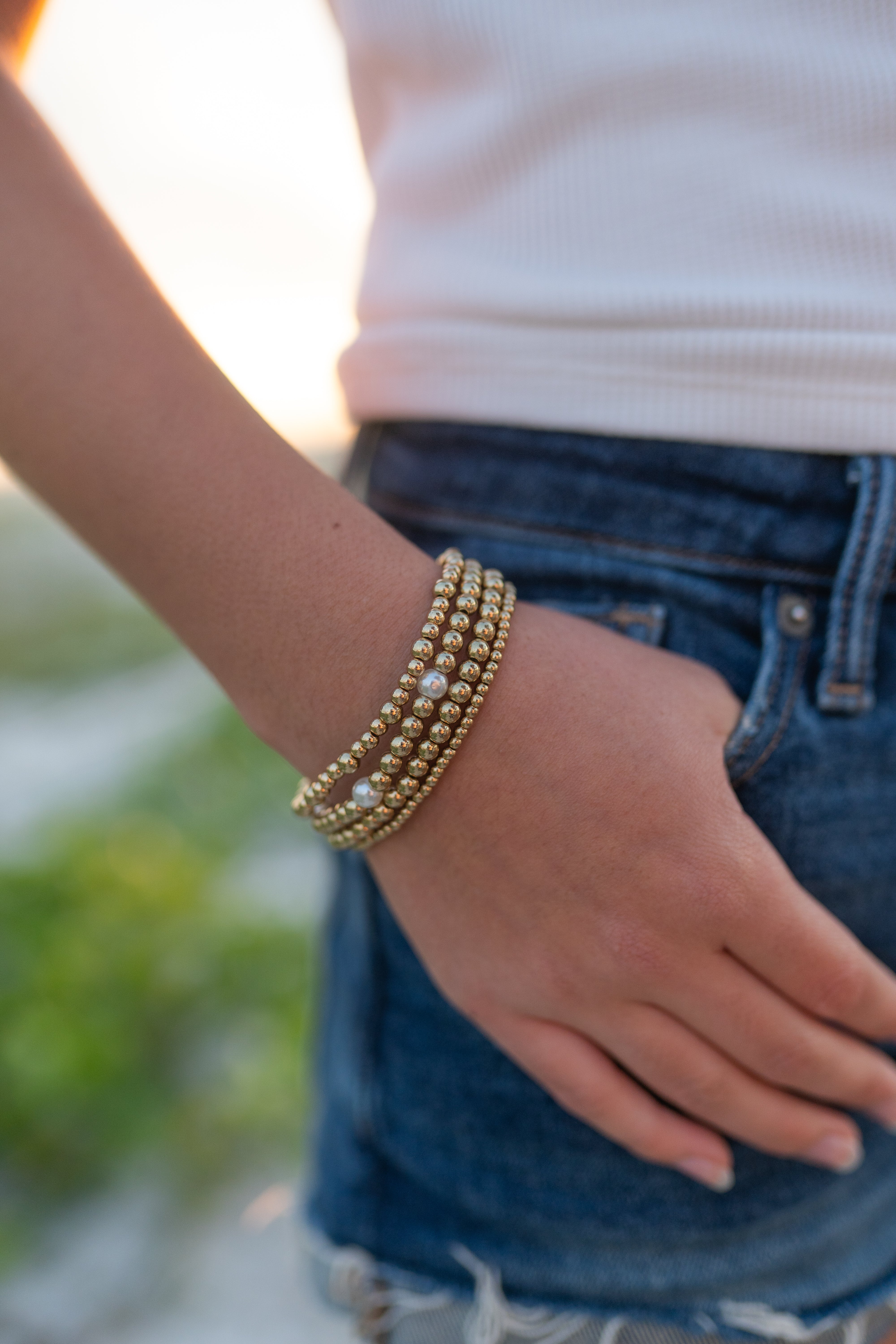 Bracelet Stacks (Gold)