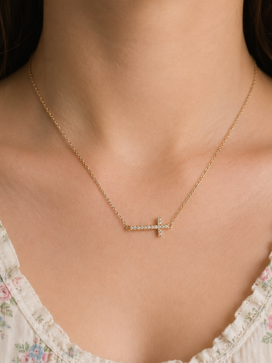 Blush Faith Necklace