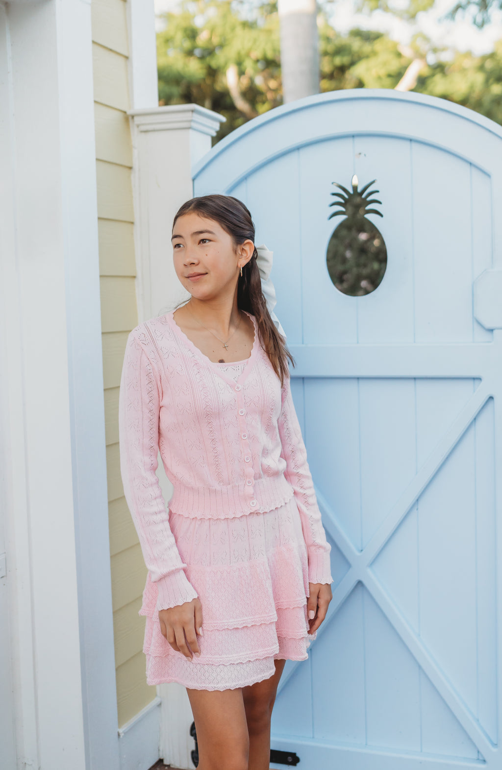 Bow Blossom Cardigan